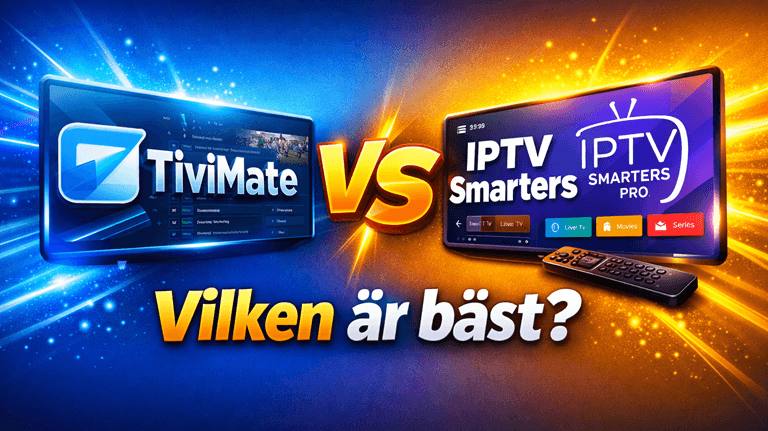 tivimate vs iptv smarters pro