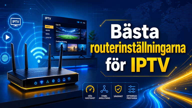 Bästa routerinställningarna för IPTV