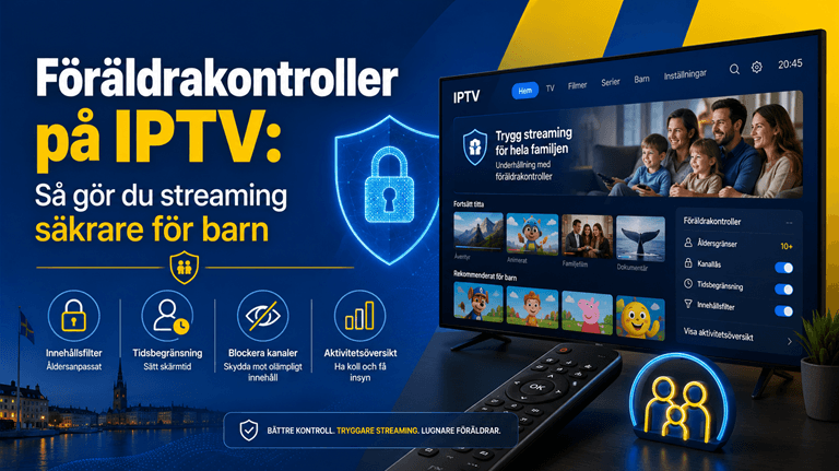Föräldrakontroller på IPTV