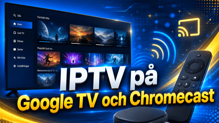 iptv pa google tv och chromecast