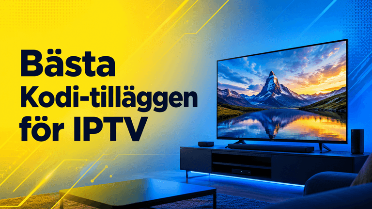 Bästa Kodi-tilläggen för IPTV